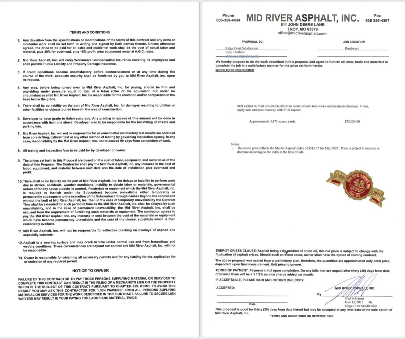 MidRiverAsphaltQuote